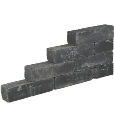 Blockstone 15x15x45  - Zwart