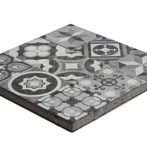 GeoProArte Mosaic - Grey 60x60x4 cm