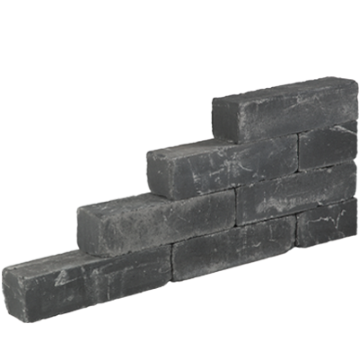 Blockstone 15x15x45  - Zwart