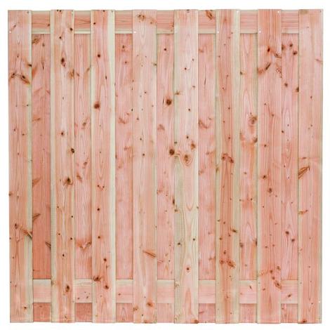 Tuinscherm lariks 17 planks (15+2) - Zillertal 180x180cm - schutting