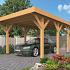 DHZ Carport Plat dak Lemmer - 450x600cm basis